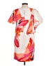 Crosby Print Ivory Casual Dress Size M - photo 2