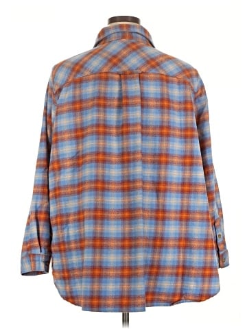 Duluth Trading Co. Long Sleeve Button-Down Shirt (view 2)