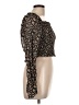 Wild Fable 100% Polyester Black 3/4 Sleeve Blouse Size L - photo 4