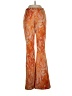 Zara Paisley Orange Casual Pants Size S - photo 1