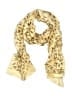 Adrienne Vittadini Animal Print Gold Scarf One size - photo 1