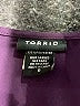 Torrid 100% Polyester Solid Purple Sleeveless Blouse Size Lg Plus (0) - photo 7
