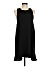 Leith Solid Black Casual Dress Size M - photo 1