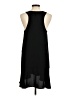Leith Solid Black Casual Dress Size M - photo 2
