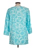 JM Collection Teal 3/4 Sleeve Blouse Size L - photo 2