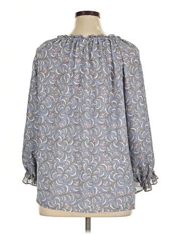 Max Studio 3/4 Sleeve Blouse (view 2)