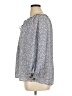 Max Studio 100% Polyester Gray 3/4 Sleeve Blouse Size 1X - photo 5