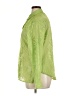 Chico's Paisley Green Long Sleeve Button-Down Shirt Size XL (3) - photo 5