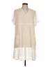 MIHOLL 100% Polyester Ivory Casual Dress Size L - photo 1