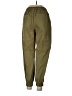 Forever 21 Solid Green Casual Pants Size L - photo 2