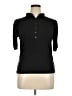 Ann Taylor LOFT Black Short Sleeve Turtleneck Size XL - photo 1
