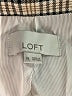 Ann Taylor LOFT Houndstooth Gray Blazer Size 14 - photo 6