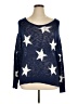 Unbranded 100% Acrylic Stars Blue Pullover Sweater Size XL - photo 1