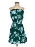Shein Tropical Green Cocktail Dress Size 4 - photo 1