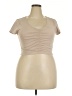Assorted Brands Tan Short Sleeve T-Shirt Size XXL - photo 1