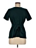 Shein Teal Short Sleeve Blouse Size M - photo 1