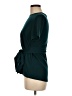 Shein Teal Short Sleeve Blouse Size M - photo 5