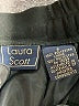 Laura Scott 100% Polyester Solid Black Formal Skirt Size 8 - photo 4