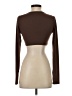 Garage Brown Long Sleeve Top Size S - photo 2