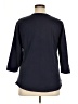 Jeanne Pierre Blue 3/4 Sleeve Top Size XL - photo 2