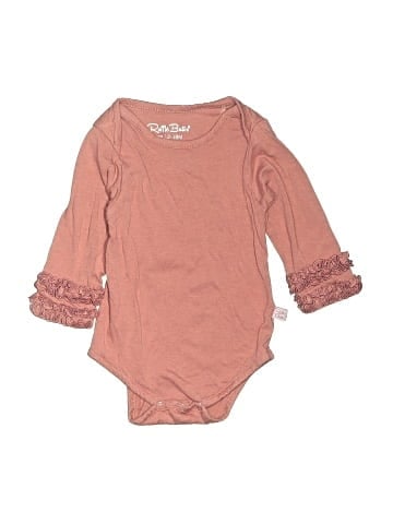 Ruffle Butts Long Sleeve Onesie (view 1)