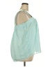 Torrid 100% Polyester Green Sleeveless Blouse Size 2X Plus (2) - photo 4