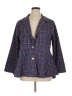 Lulu-B Plaid Blue Blazer Size XL - photo 1