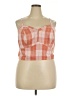 Torrid 100% Polyester Orange Sleeveless Blouse Size 2X Plus (2) - photo 1