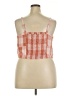 Torrid 100% Polyester Orange Sleeveless Blouse Size 2X Plus (2) - photo 2
