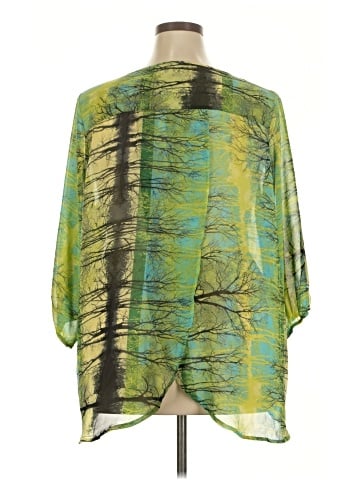 One World 3/4 Sleeve Blouse (view 2)