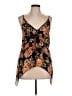 Shein Curve 100% Polyester Orange Sleeveless Blouse Size 12 - photo 1