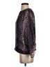 Adam Lippes Animal Print Purple 3/4 Sleeve Blouse Size 4 - photo 5
