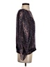 Adam Lippes Animal Print Purple 3/4 Sleeve Blouse Size 4 - photo 4