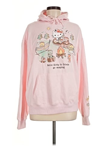 Hello Kitty Pullover Hoodie (view 1)