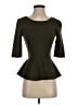 Intermix Green 3/4 Sleeve Top Size P (petite) - photo 1