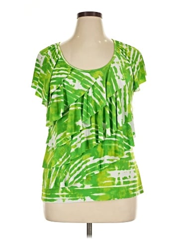 AB Studio Short Sleeve Blouse (view 1)