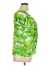 AB Studio Green Short Sleeve Blouse Size XL - photo 4