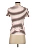 L'Agence Stripes Brown Short Sleeve Turtleneck Size S - photo 2