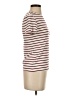L'Agence Stripes Brown Short Sleeve Turtleneck Size S - photo 4