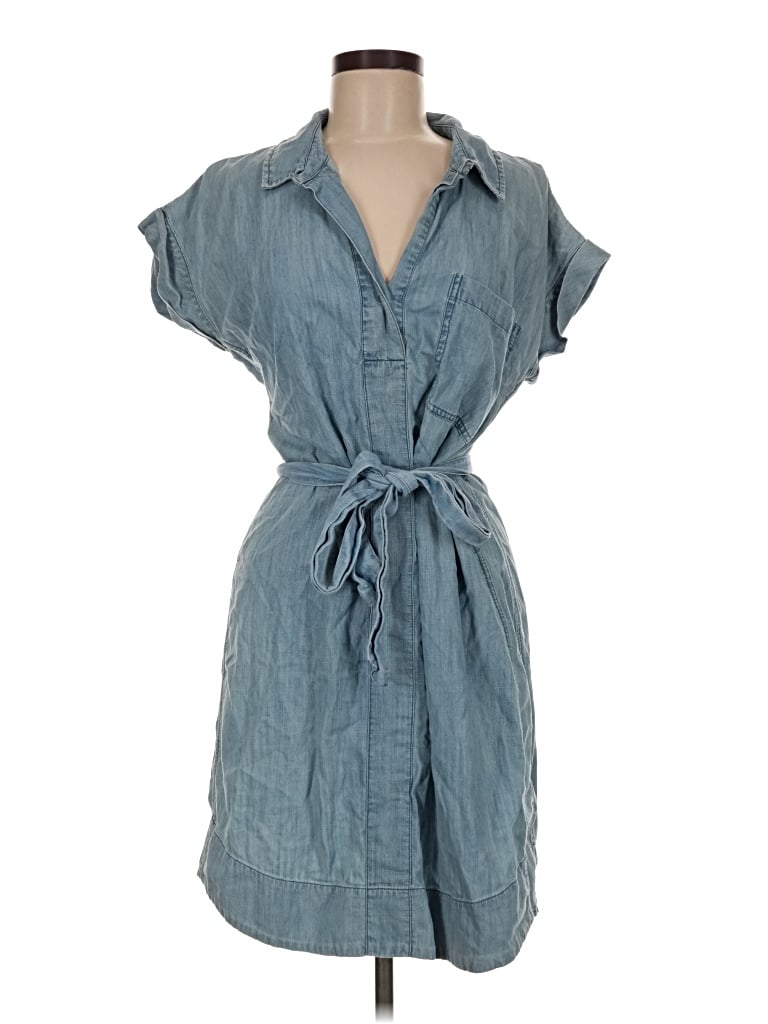 Pre-owned Market & Spruce Casual Dress In Blue