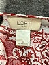 Ann Taylor LOFT Outlet 100% Polyester Red Sleeveless Blouse Size XL - photo 7