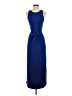 Aqua Solid Blue Casual Dress Size S - photo 1