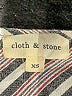 Cloth & Stone Stripes Gray Romper Size XS - photo 4