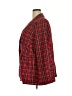Lane Bryant Plaid Red Blazer Size 20 - photo 5