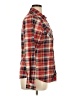 Bella D 100% Polyester Plaid Red Long Sleeve Blouse Size XL - photo 4
