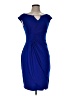 Connected Apparel Blue Cocktail Dress Size 6 (petite) - photo 1