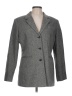 Levine Classics Chevron-herringbone Fair Isle Gray Blazer Size 12 - photo 1