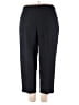Kate Hill 100% Linen Solid Black Linen Pants Size 2X - photo 2