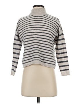 Madewell Stripe-Play Mockneck Pullover Sweater (view 1)
