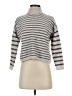 Madewell Stripes Gray Turtleneck Sweater Size XS - photo 1